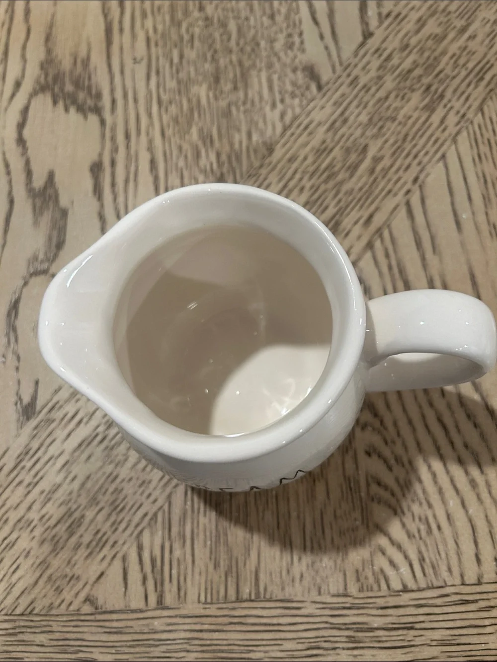 Rae Dunn White Ceramic 'CREAM' Pitcher